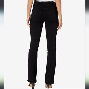 Needle & Cloth Womens Super Soft Slim Boot Cut Jeans Black Stretch Pockets Sz 16